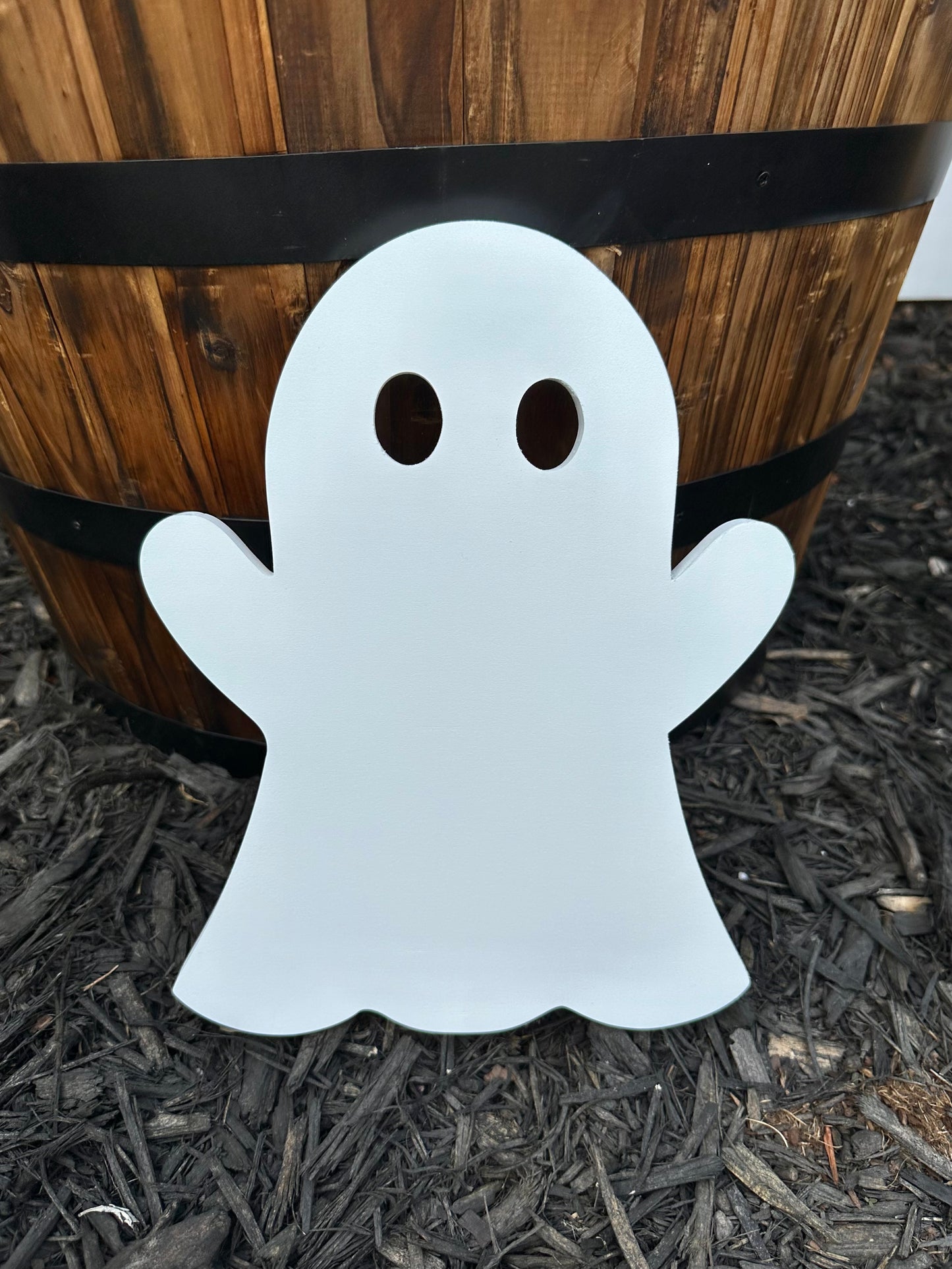 Outdoor PVC Ghosts - Halloween Yard/Porch Décor