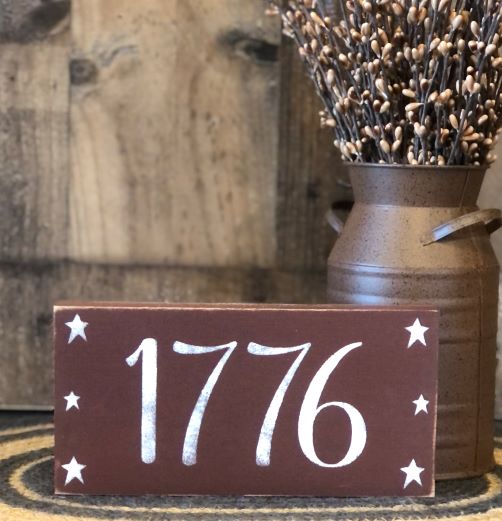 1776 - Primitive Americana Shelf Sitter